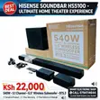 Hisense HS-5100 540W Sound Bar na Subwoofer isiyo na waya - 2