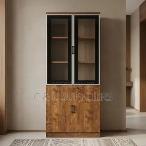 2-Door Executive Cabinet with Shelves