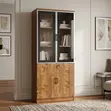 2-Door Executive Cabinet with Shelves - 2