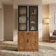 2-Door Executive Cabinet with Shelves - 3