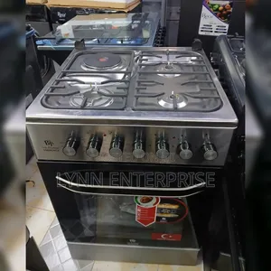 BJS Inox Eminence 60x60 Standing Cooker with Wok Burner