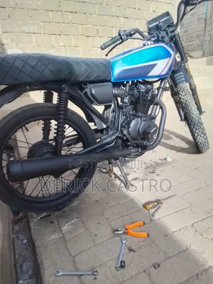 CAD 125cc Motorcycle 2010 Blue