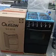Olelon 50x55 3+1 Standing Cooker (Rangi Nyeusi) - 1