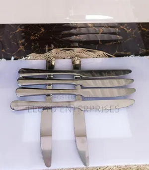 Heavy Gauge Stainless Steel Butter Knives (Set of 6)