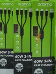 Oraimo DuraLine 4 OCD-118MCL 3-in-1 Charging Cable - 2