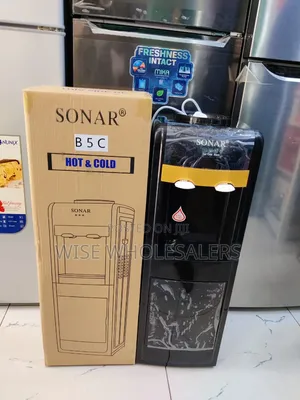 Sonar B5C Dispenser ya Maji Moto na Baridi - Nyeusi