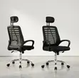 Ergonomic Office Chair with Head Support - 3