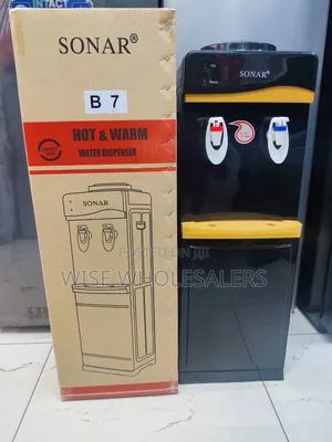 Sonar B7 Hot & Warm Water Dispenser - Black & Gold
