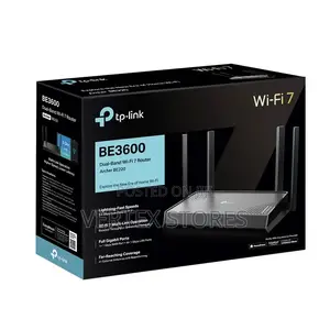 TP-Link Archer BE220 BE3600 Wi-Fi 7 Router