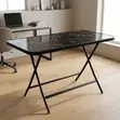 High Quality Foldable Dining Table - White Glossy Finish - 5