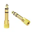 Vipande 5 vya Adapta ya Stereo ya 6.35mm (1/4 Inchi) Kiume hadi 3.5mm (1/8 Inchi) Kike - 1