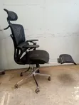 Brand New Ergonomic Office Chair with Footrest - 1