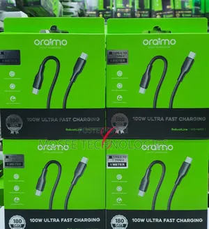 Oraimo RobustLine 100W Type-C hadi Type-C Fast Charging Cable