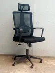 Highback Black Office Chair - 1