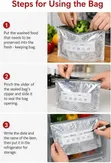 Mifuko ya Ziplock ya Aluminium Foil Yanayoweza Kutumika Tena ya Ubora wa Juu - 2