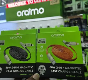 Oraimo OCD-176 SpeedLine 4 Kebo ya Kuchaji 2-in-1