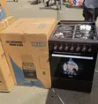 Solstar 60x60 Standing Cooker - 3 Gas + 1 Electric Burner, Electric Oven - 1