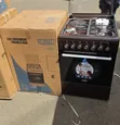 Solstar 60x60 Standing Cooker - 3 Gas + 1 Electric Burner, Electric Oven - 2