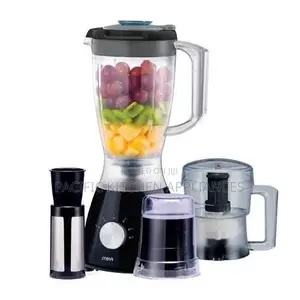 Mika 4-in-1 Blender 1.5L 400W with Grinder & Chopper