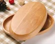 Wooden Dough Basin Salad Bowl - 2