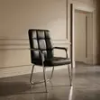Executive Leather Reception Chairs (Set of 2) - 3