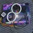 Multi-Colour Angel Eye LED Lights (Pair) - 2