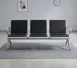 3 Seater Padded Ergonomic Airport Reception Bench - 1