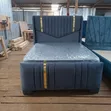 Kitanda cha Anasa cha Kijivu cha 5x6 Kipya Kabisa - 2