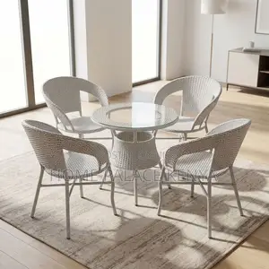 4-Seater Rattan Balcony Set