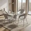 4-Seater Rattan Balcony Set - 3
