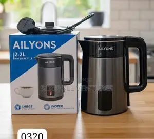 Ailyons 2.2L Electric Kettle - Silver
