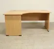 Home Office Curved Task Desk 120cm - 3