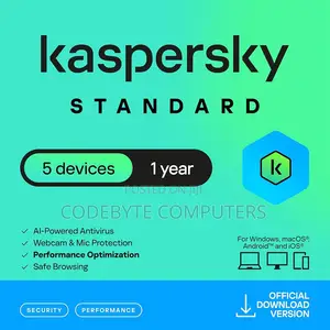Kaspersky Standard 5 Devices - 1 Year