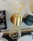 Modern Luxury Gold Foil Acrylic LED Wall Light - 1