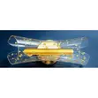 Modern Luxury Gold Foil Acrylic LED Wall Light - 2
