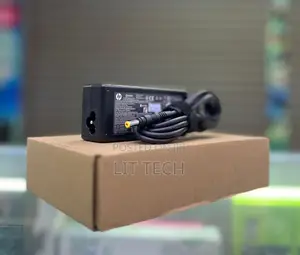 HP Laptop Charger 65W Big Pin Yellow Tip - Original