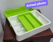 Expandable Plastic Cutlery Drawer Organizer - 3