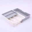 Expandable Plastic Cutlery Drawer Organizer - 4