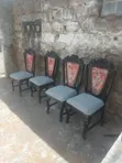 Kiti cha Dinning cha Mtendaji Kipya Kabisa - Nyeusi - 4