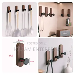 A&S Thick Wooden Hooks (Brand New)