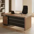 1600mm L-Design Ofisi ya Mtendaji Dawati - 5