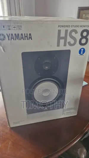 Yamaha HS8 Studio Monitors Zinazotumika