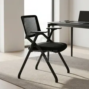 Portable Classroom and Seminar Chair - Black