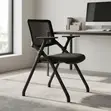 Portable Classroom and Seminar Chair - Black - 3