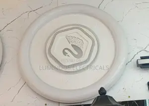 Elegant Swan Motif LED Ceiling Panel Light