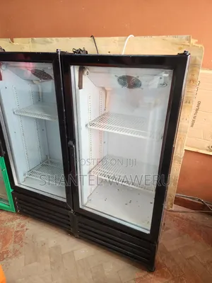 Premier 2-Door Display Fridge 100L