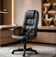 Comfortable High Back PU Leather Boss Chair - 4