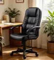Comfortable High Back PU Leather Boss Chair - 5
