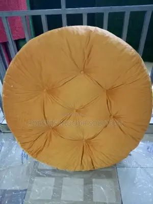 High-Density Round Floor Pillow - Brand New