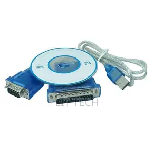 USB 2.0 kwa RS232 Serial Adapter Cable (DB9/DB25)